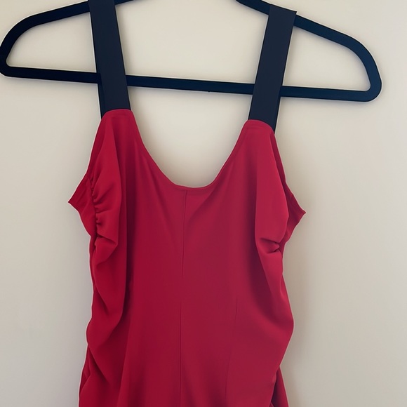 Red Hot Designer Cocktail Dress ❤️ 🔥 Medium - Picture 2 of 5